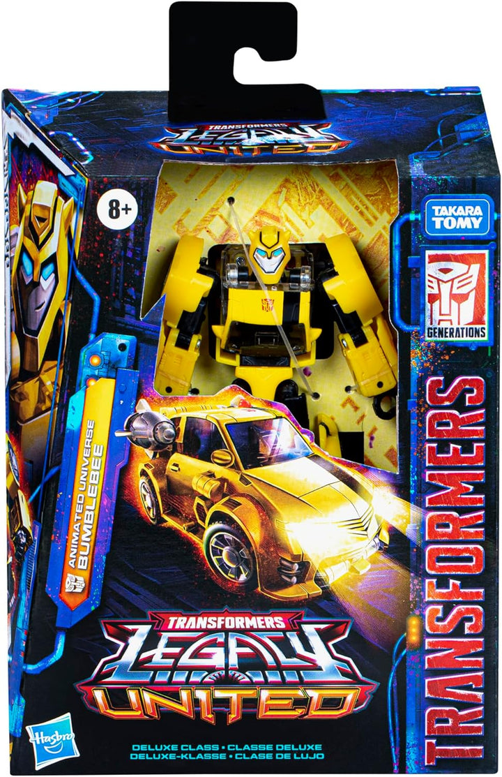 Transformers Generations Legacy United Deluxe Class Animated Universe Bumblebee Action Figure