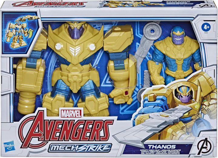 Marvel Avengers Mech Strike 9" Infinity Mech Suit Thanos Action Figure