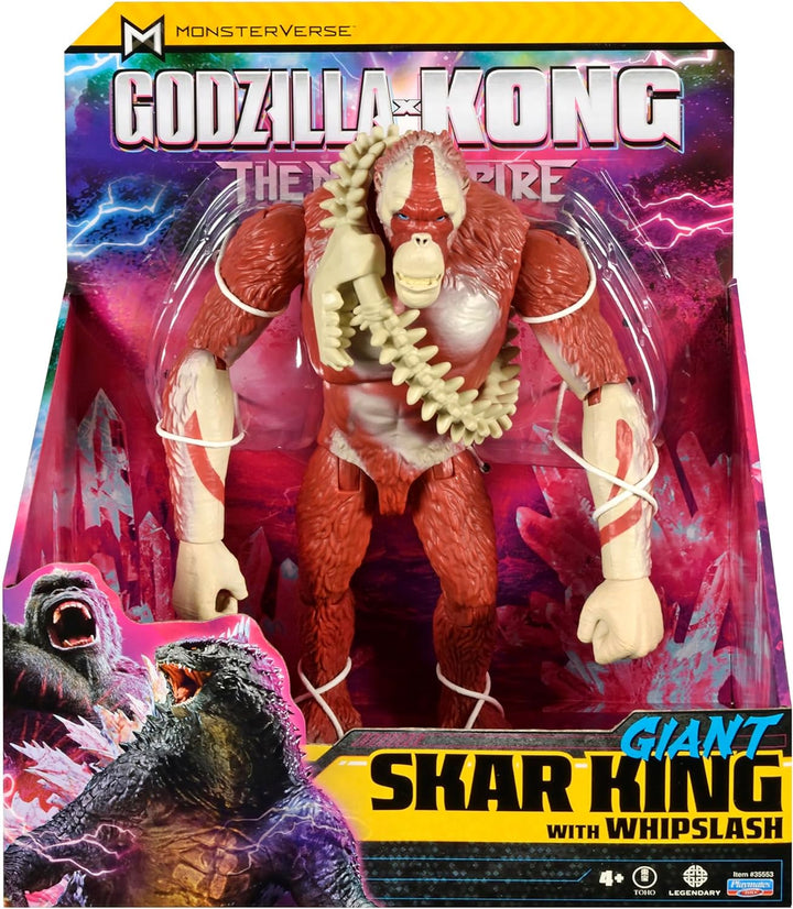 Godzilla x Kong The New Empire 11" Giant Skar King with Whipslash Action Figure