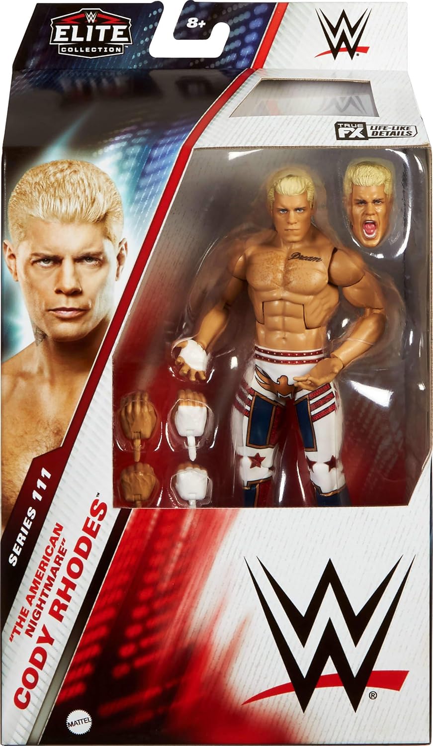 WWE "The American Nightmare" Cody Rhodes Elite Series Action Figure