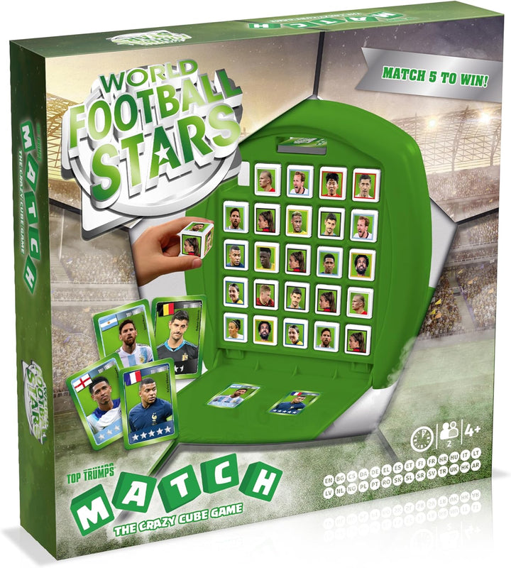 Top Trumps Match World Football Stars Board Game