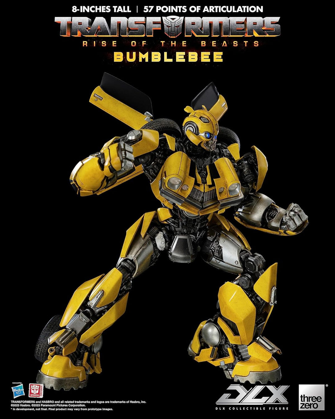 Transformers Rise of the Beasts DLX 1/6 Scale Bumblebee Figure