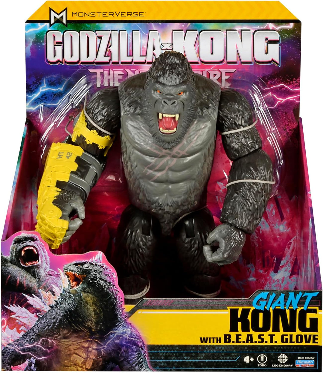 Godzilla x Kong The New Empire 11" Giant Kong with Beast Glove Action Figure