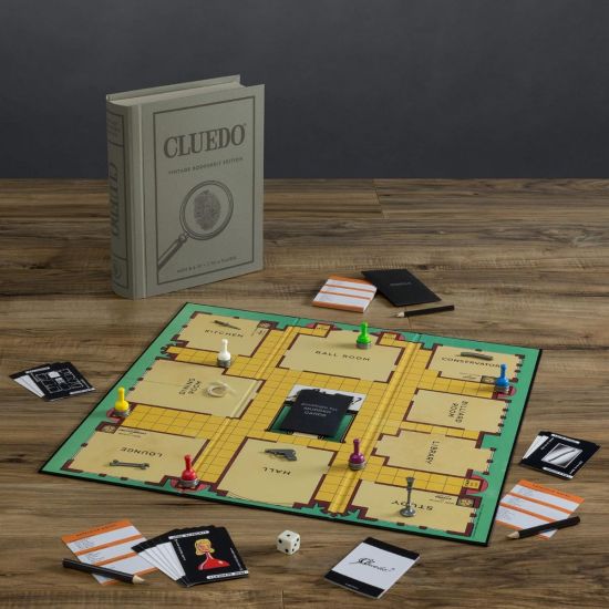 Cluedo Vintage Bookshelf Edition