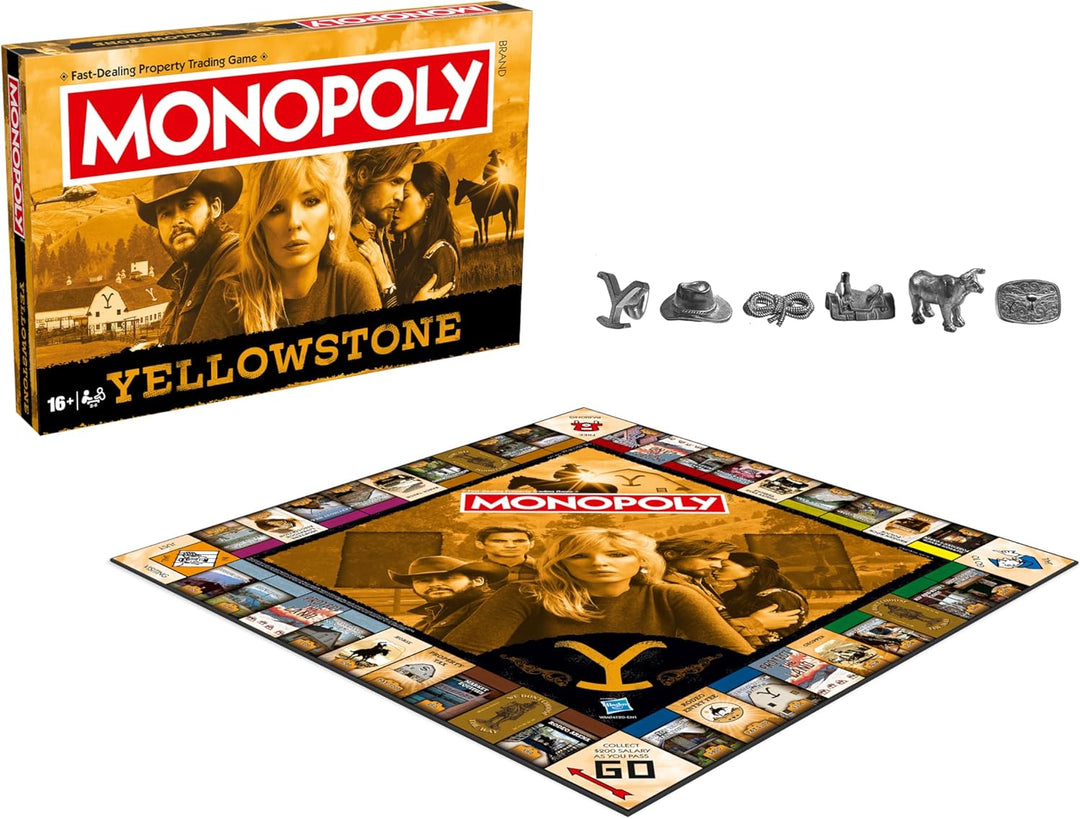 Monopoly Yellowstone Edition Board Game