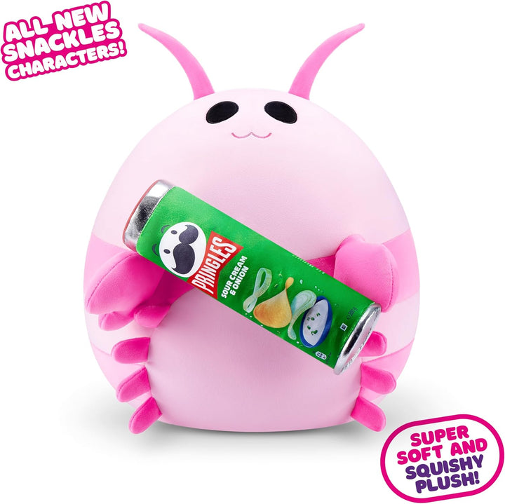 Snackles Series 2 Pink Shrimp (Pringles Sour Cream & Onion) 14" Plush