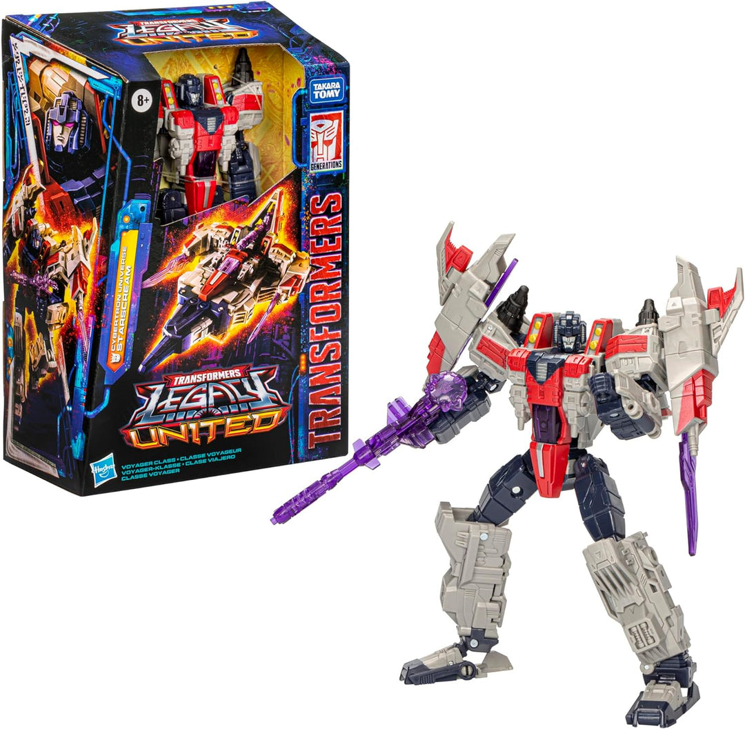 Transformers Generations Legacy United Voyager Class Cybertron Universe Starscream Action Figure