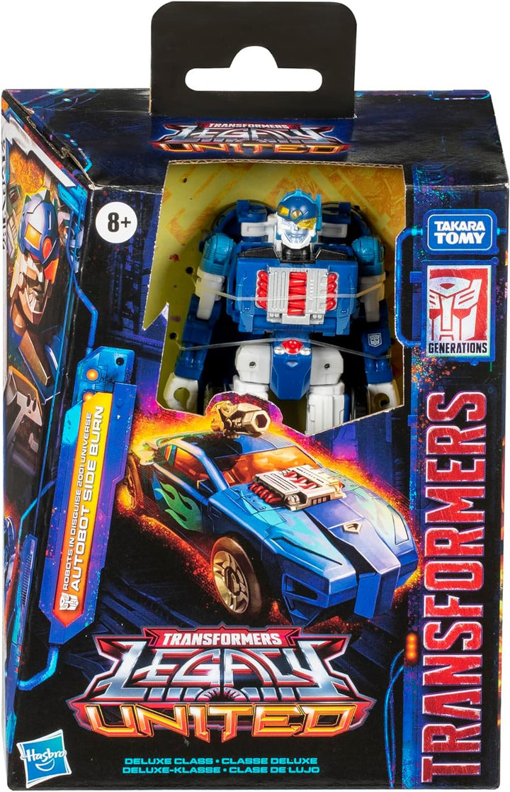 Transformers Generations Legacy United Deluxe Class Autobot Side Burn Action Figure