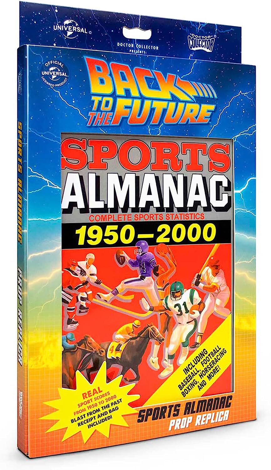 Back To The Future Greys Sports Almanac Replica
