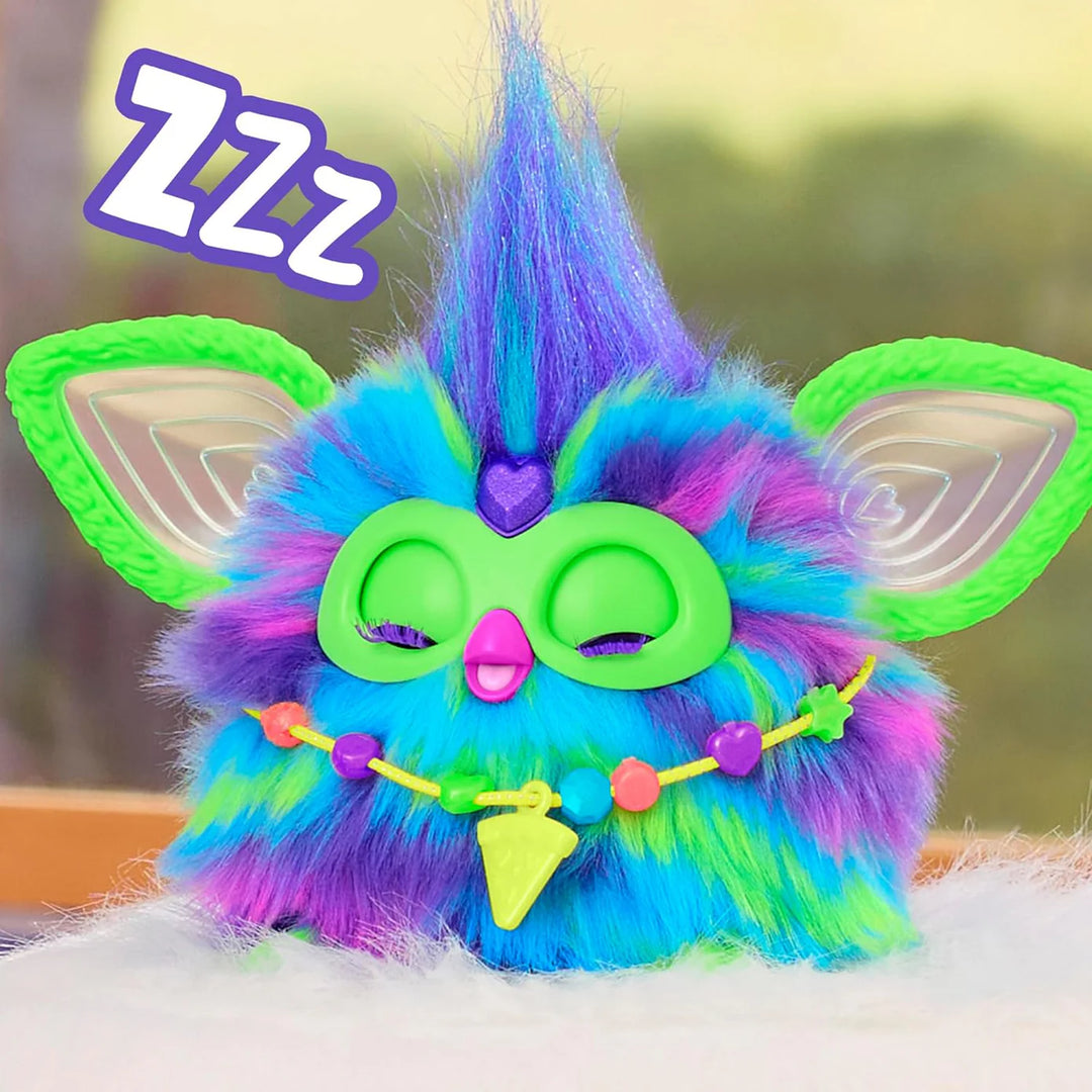 Furby Aurora Glow In The Dark Furbealis Interactive Toy