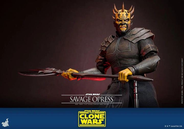 Hot Toys Star Wars The Clone Wars Savage Opress 1/6th Scale Figure