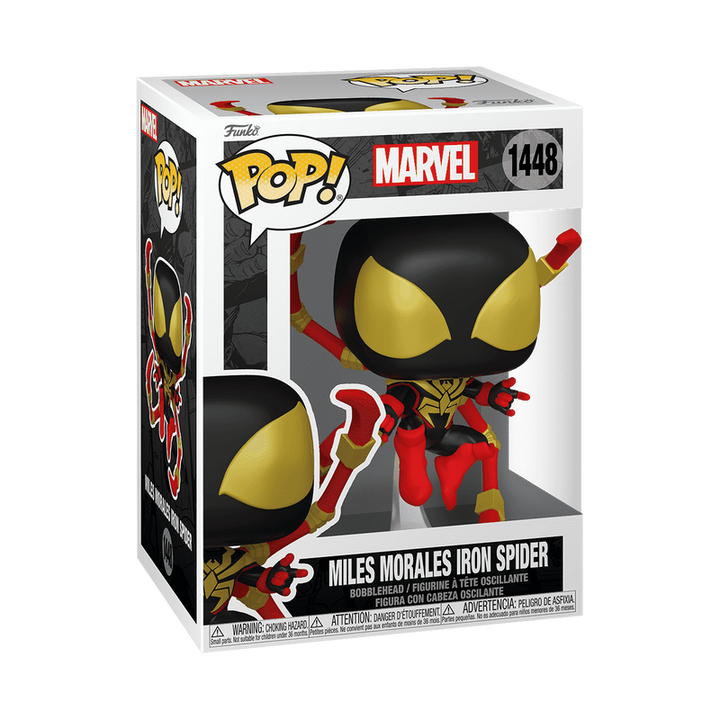 Miles Morales Iron Spider Marvel Funko POP! Vinyl Figure