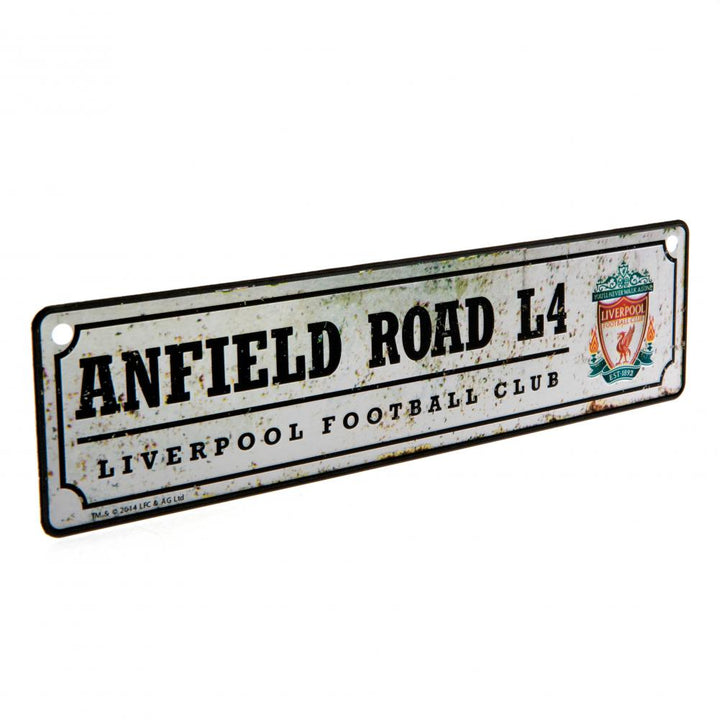 Liverpool FC Retro Window Sign