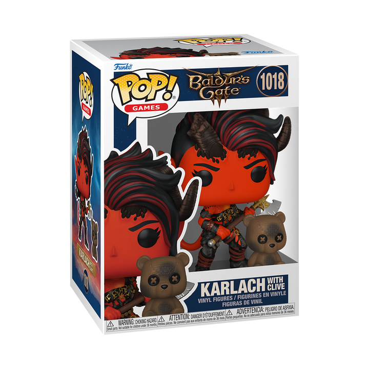 Karlach & Clive Baldur's Gate Funko POP! Vinyl Figure