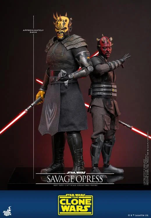 Hot Toys Star Wars The Clone Wars Savage Opress 1/6th Scale Figure