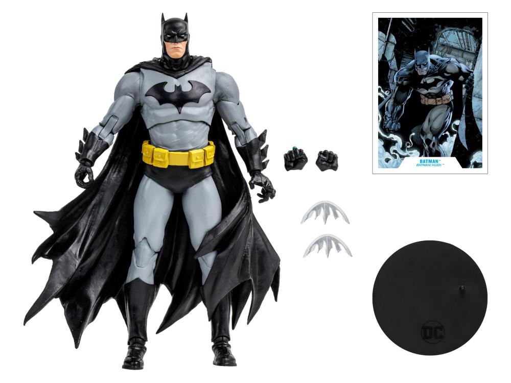 McFarlane DC Multiverse Batman Hush Batman (Black & Grey) 7" Action Figure