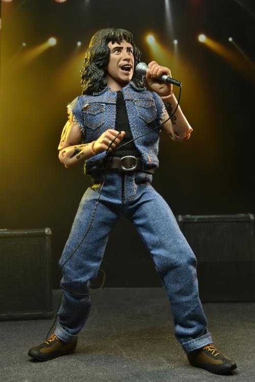 NECA AD/DC Bon Scott Highway To Hell 8" Clothed Action Figure
