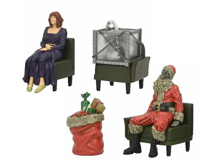 NECA Beetlejuice, Beetlejuice Waiting Room Set 1 4-Piece Figure Set