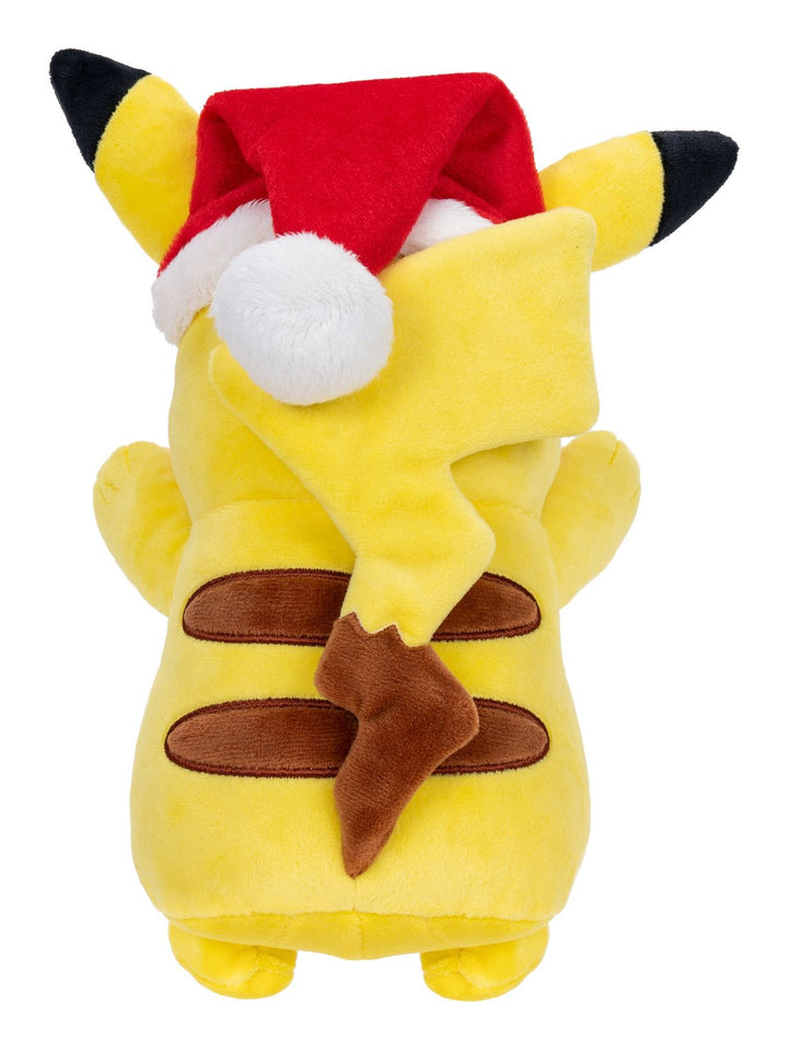 Pokemon 8in Seasonal Pikachu Plush with Santa Hat