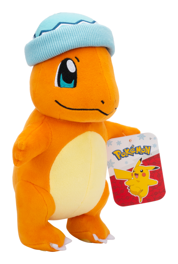 Pokemon 8" Seasonal Charmander Plush with Beanie