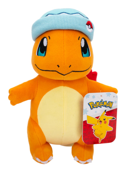 Pokemon 8" Seasonal Charmander Plush with Beanie