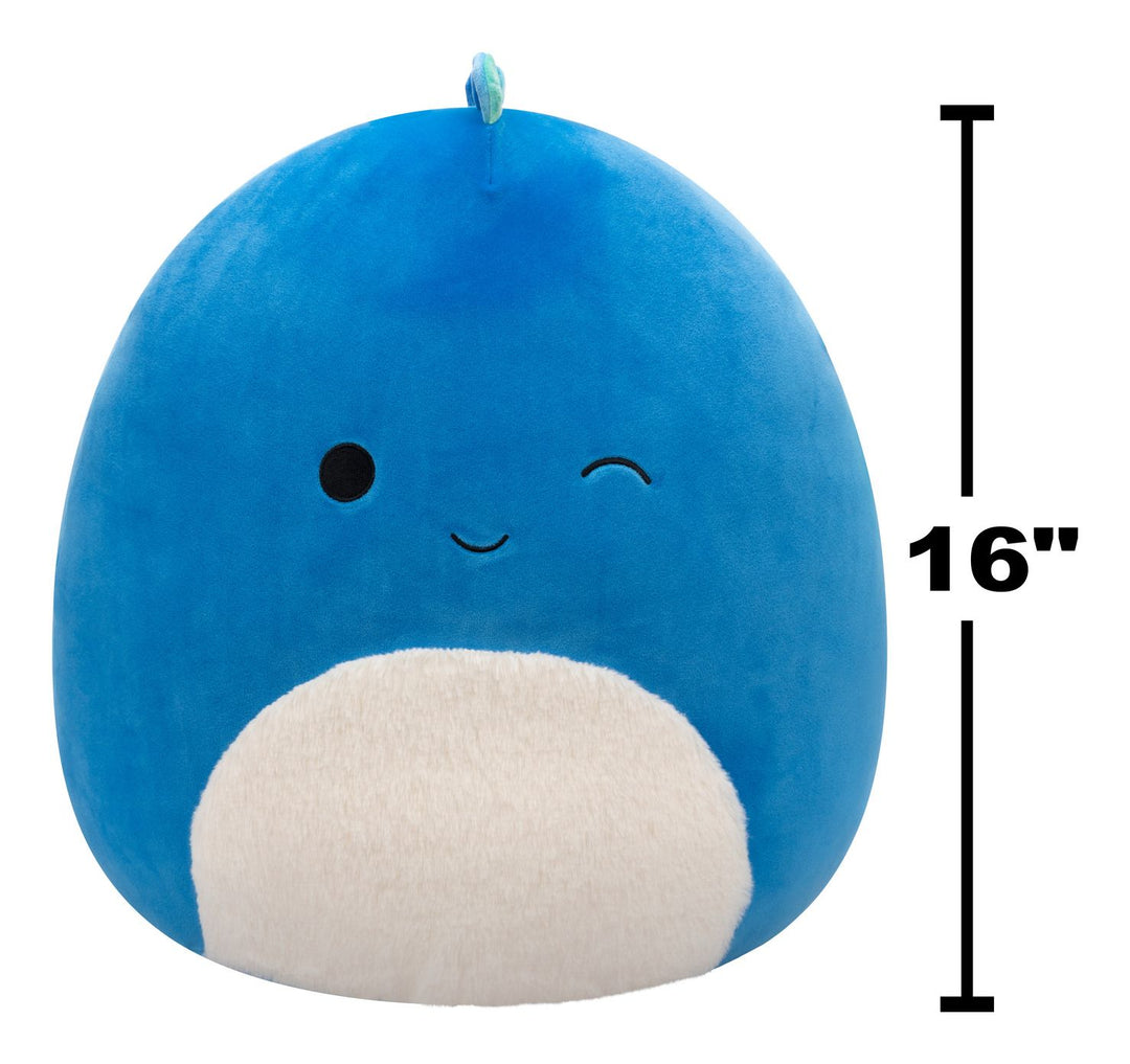 Squishmallows 16" Brody the Winking Blue Dino