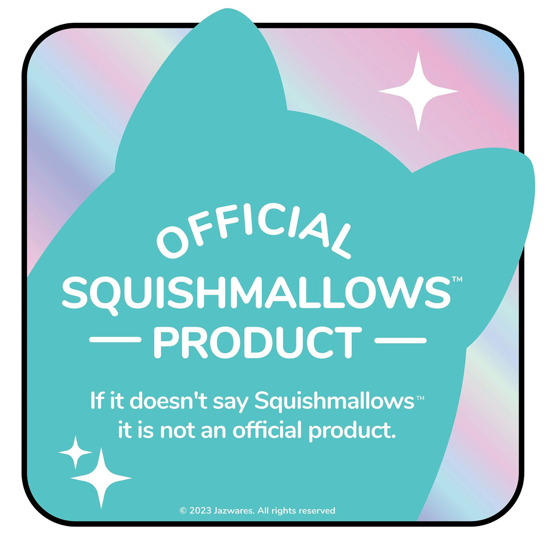 Squishmallows 20" Cillian the Blue & Black Cow