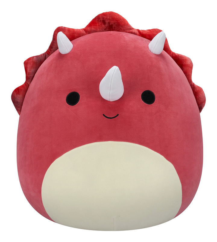 Squishmallows 20" Tristan the Red Triceratops