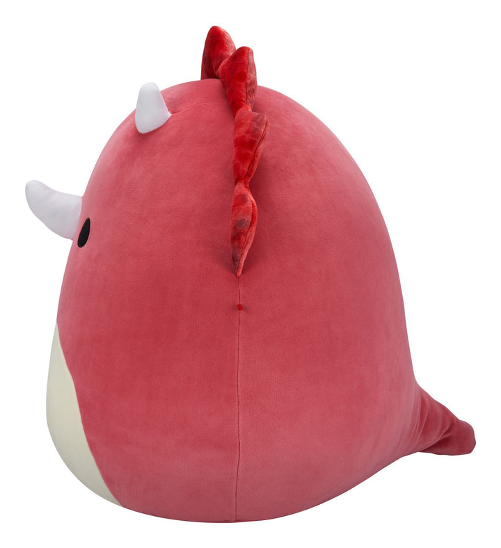 Squishmallows 20" Tristan the Red Triceratops