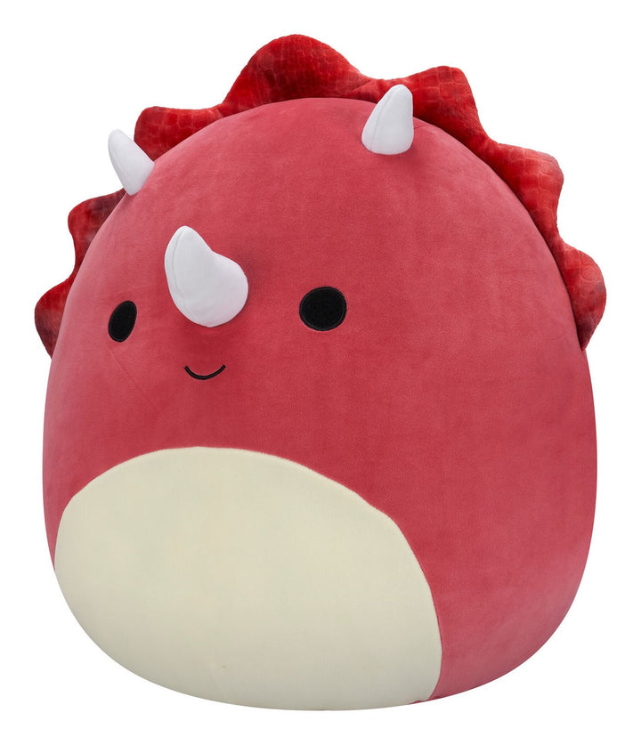 Squishmallows 20" Tristan the Red Triceratops