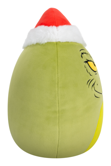 Squishmallows 8" Grinch in Santa Hat Plush