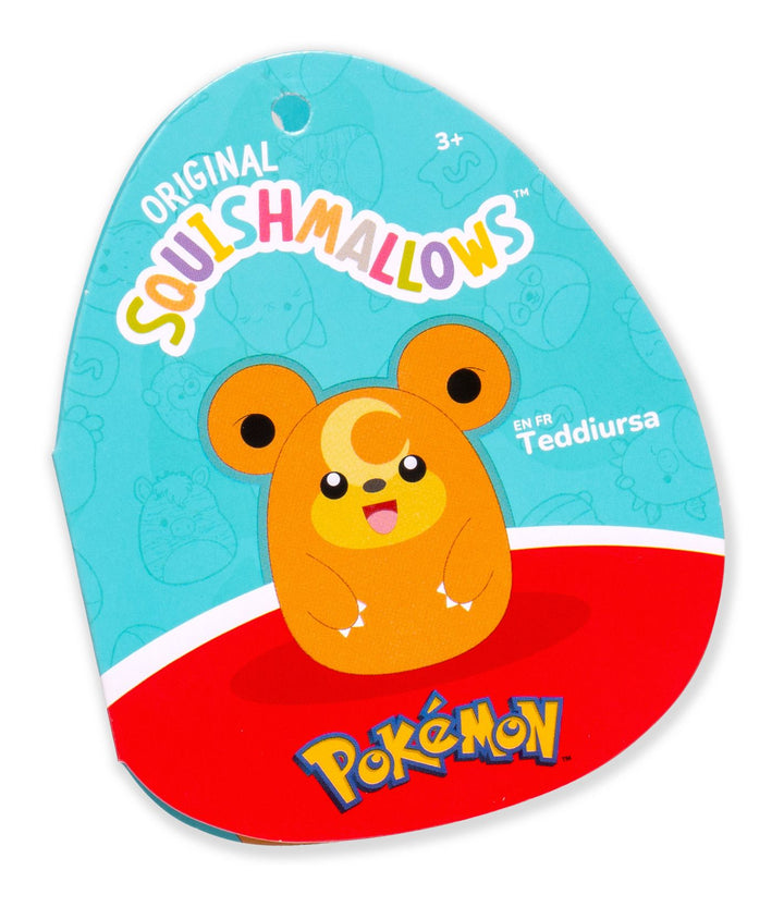 Squishmallows Pokemon 14" Teddiursa