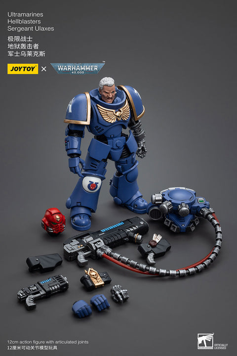 Warhammer 40K 1/18 Scale Ultramarines Hellblasters Sergeant Ulaxes