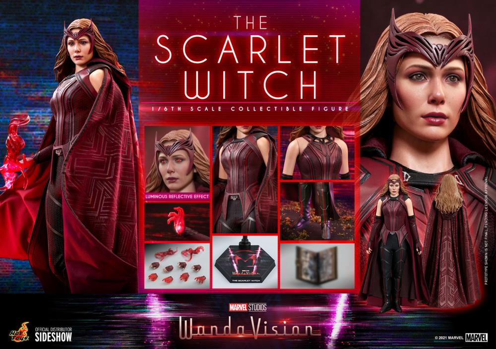 Hot Toys WandaVision Scarlet Witch 1/6th Scale Figure