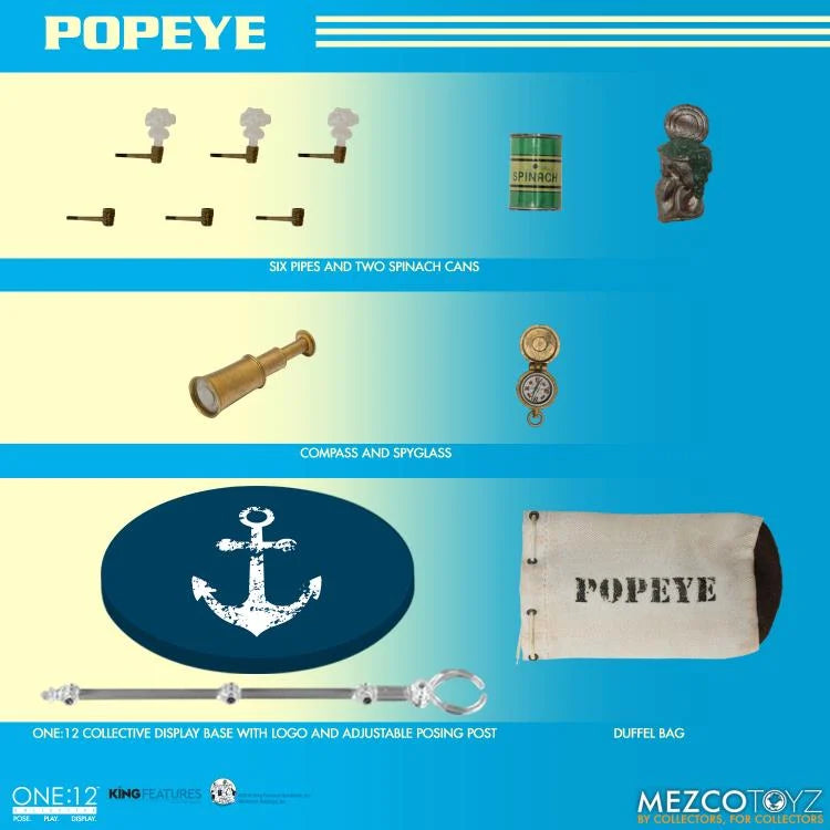 Popeye One:12 Collective Popeye Action Figure