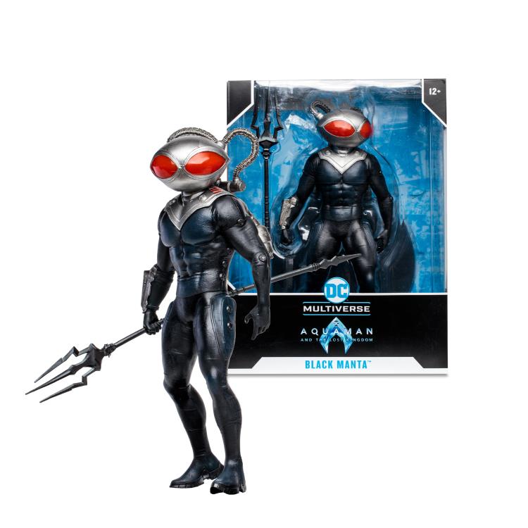 McFarlane Aquaman and the Lost Kingdom DC Multiverse Black Manta 12" Figure *Coming Soon