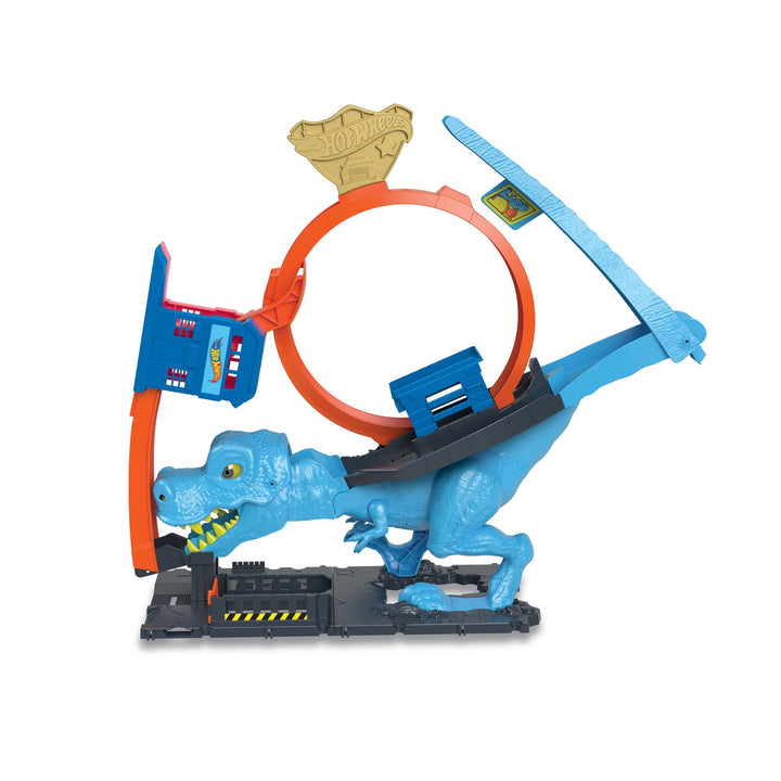 Hot Wheels City T-Rex Chomp Down Playset