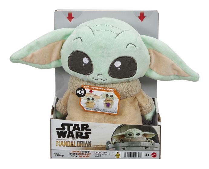 Star Wars Jumping Grogu Plush Toy