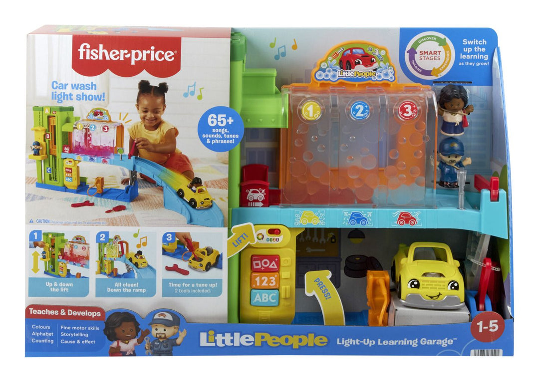 Fisher Price Little People Light-Up Learning GarAge