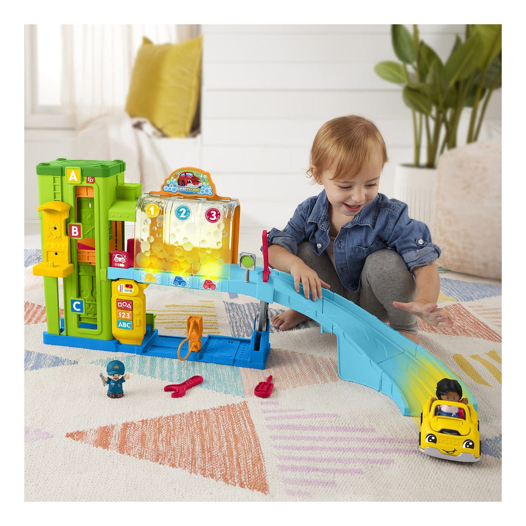 Fisher Price Little People Light-Up Learning GarAge