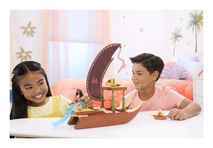 Disney Moana 2 Adventure Canoe Playset