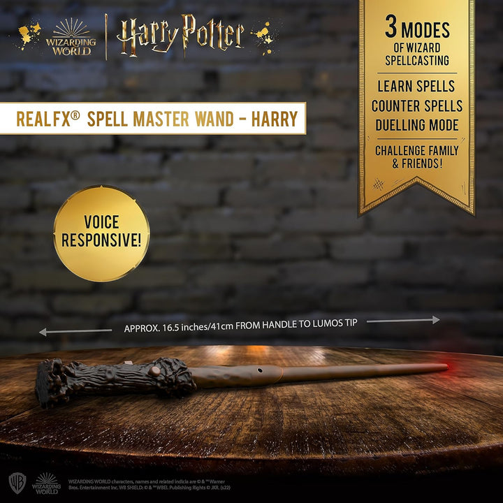 Harry Potter Real FX Light & Voice Activated Wand