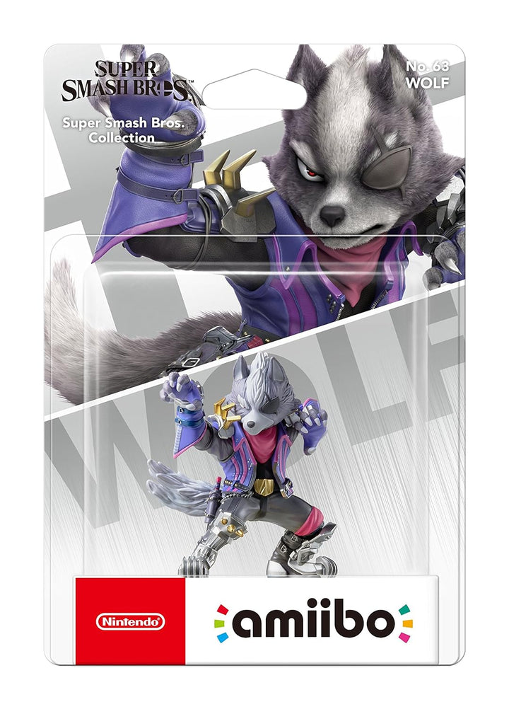 Nintendo Amiibo Character - Wolf (Super Smash Bros Collection)