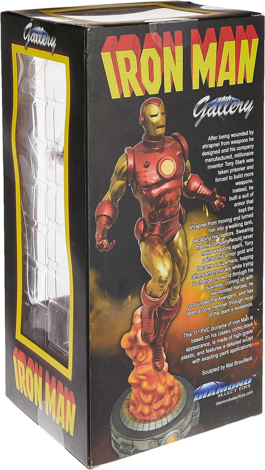 Marvel Gallery Comic Classic Iron Man 11" Figure