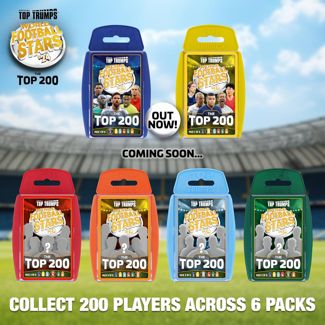 Top Trumps World Football Stars Top 200 (Pack 3)