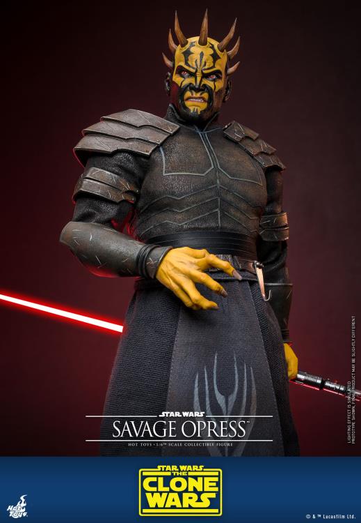 Hot Toys Star Wars The Clone Wars Savage Opress 1/6th Scale Figure