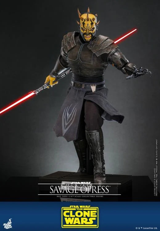 Hot Toys Star Wars The Clone Wars Savage Opress 1/6th Scale Figure