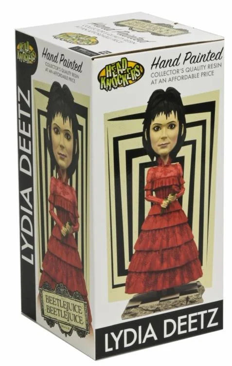 NECA Beetlejuice Beetlejuice Lydia Deetz (Wedding) Head Knocker