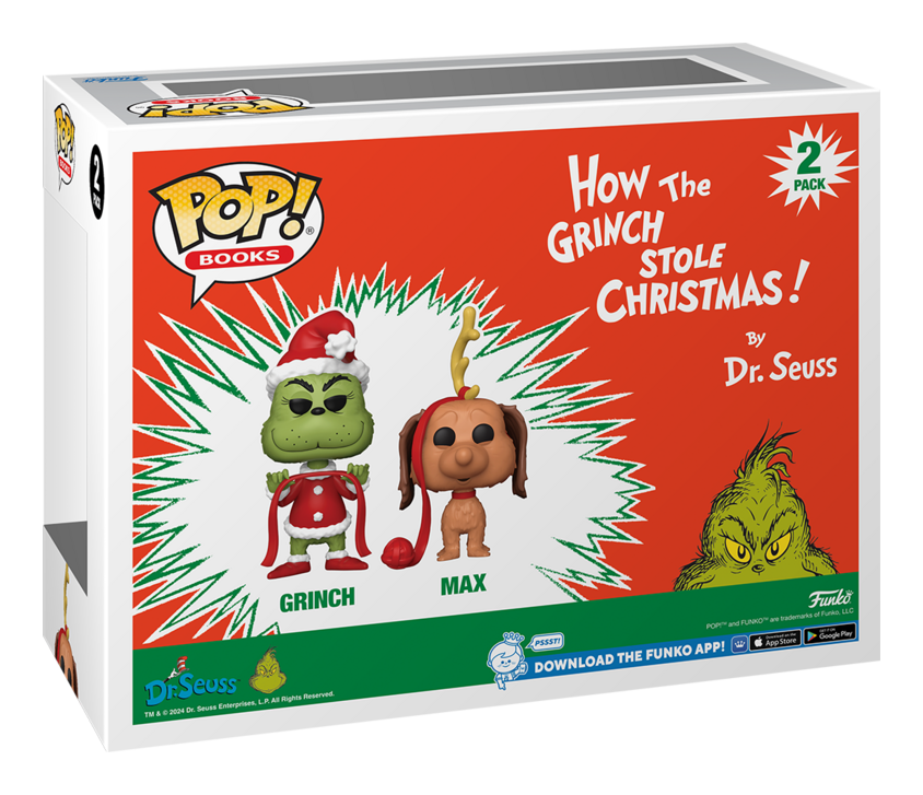 Pop! 2-Pack - HTGSC - Grinch w/ Max