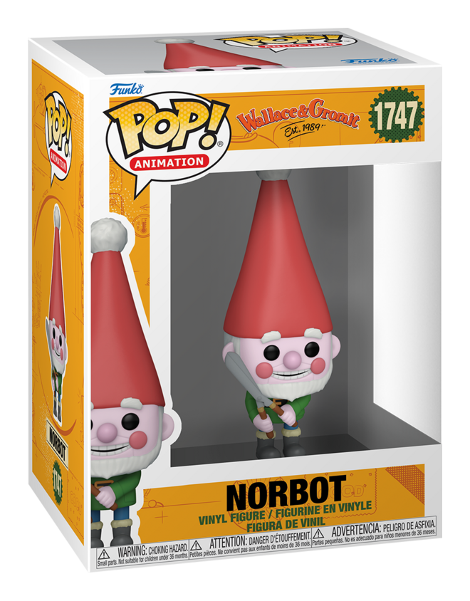 Norbot Wallace & Gromit Funko POP! Vinyl Figure